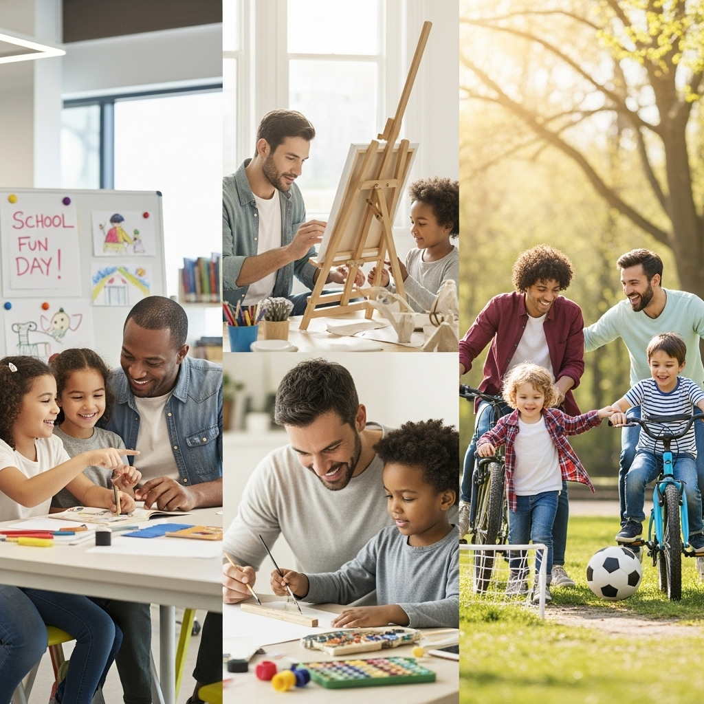 Be a part of your child's school, hobbies, and activities