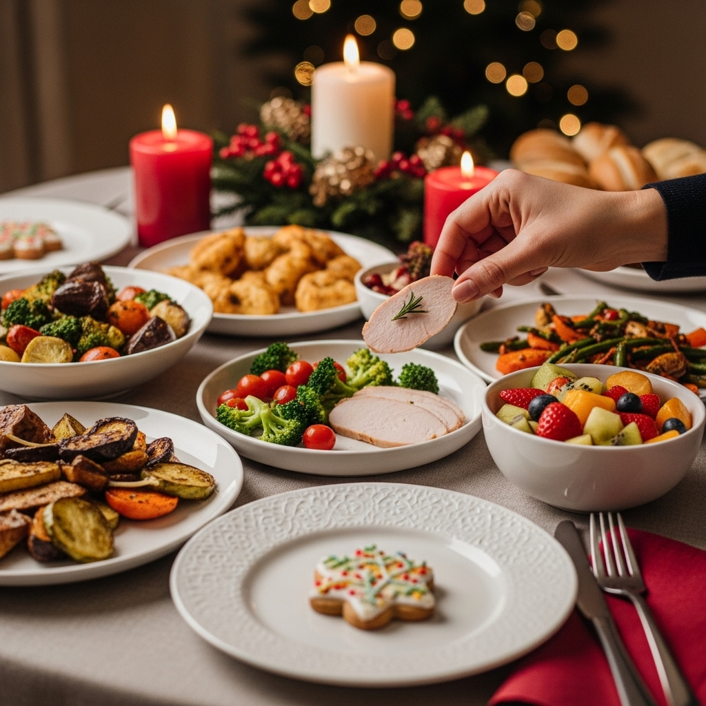 Eating in moderation over the christmas season