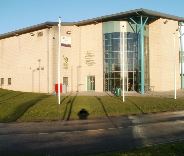 Entrance to Wales National Velodrome, Newport geograph.org.uk