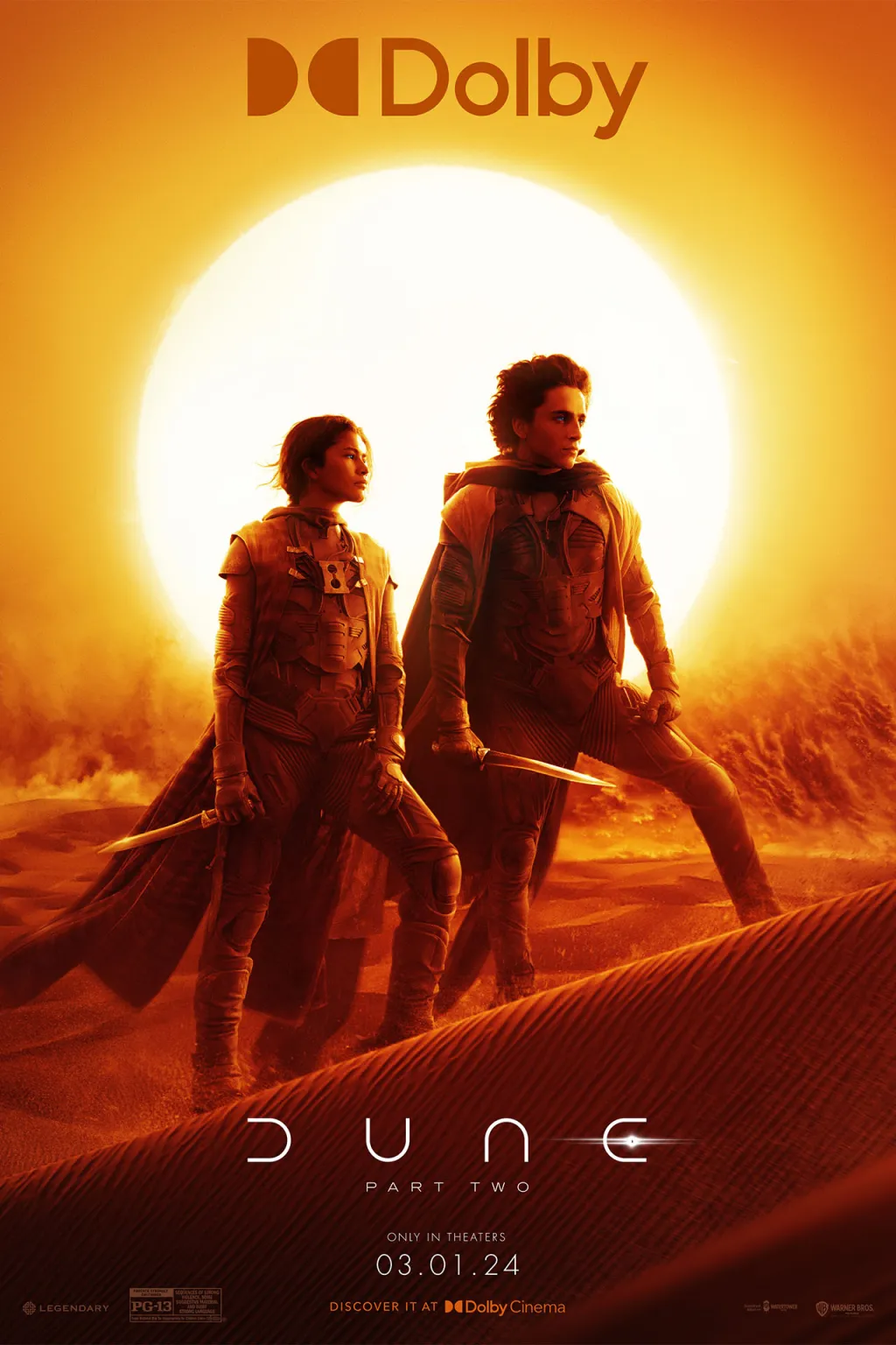 Dune Part Two Dolby Poster