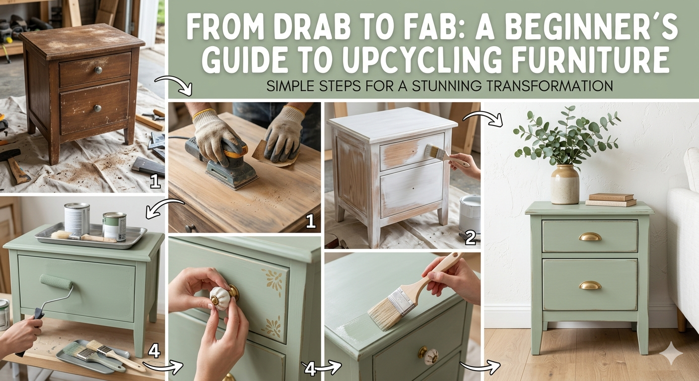 From Drab to Fab A Beginner’s Guide to Upcycling Furniture
