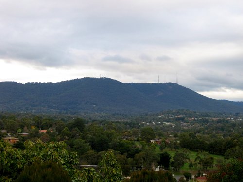 Mt Dandenong from Mooroolbark