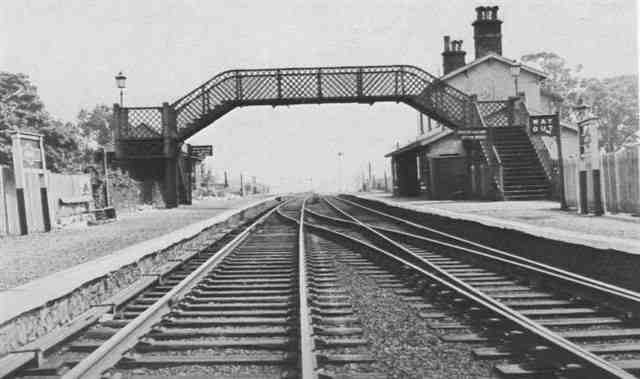 Aber railway station