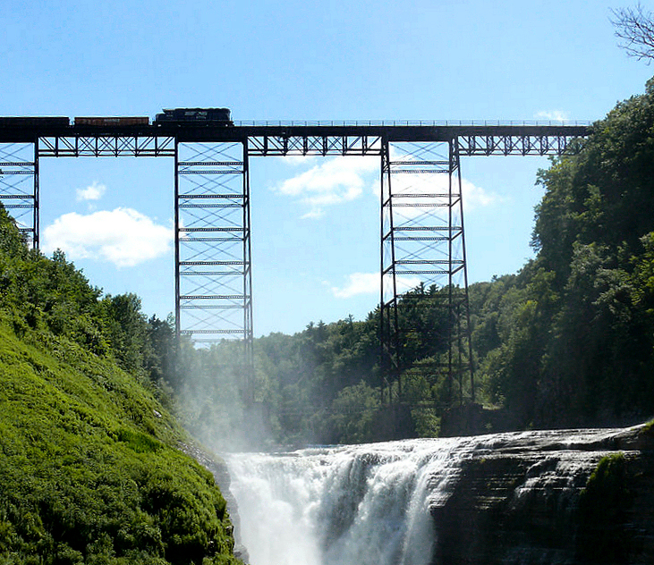Upper Falls in Letchworth 2 cropped