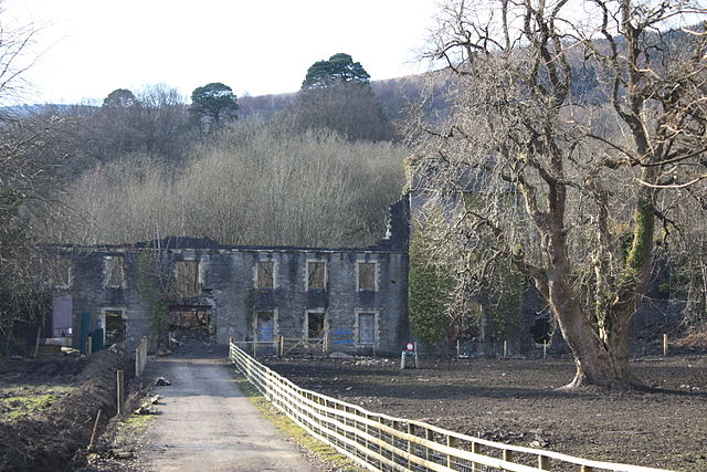 640px Aberpergwm House, Glynneath, West Glamorgan, 6 March