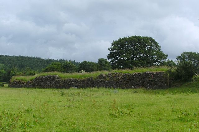 640px Y Gaer Brecon North Wall