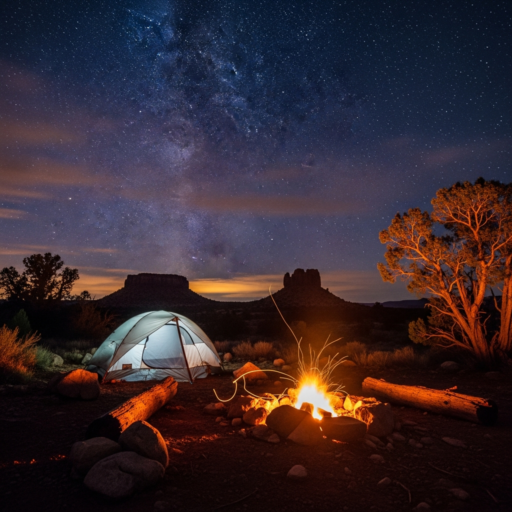 Camping in New Mexico