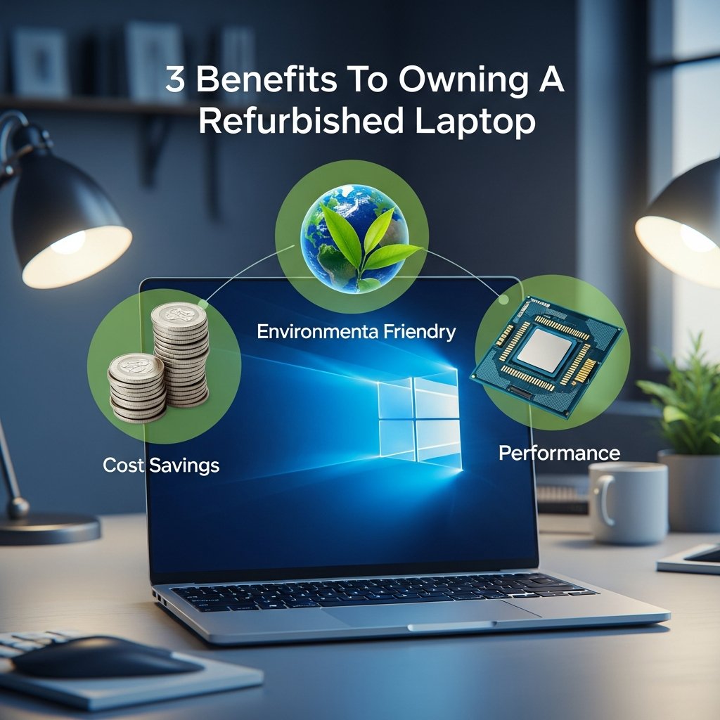 Three Advantages Of Having A Refurbished Laptop